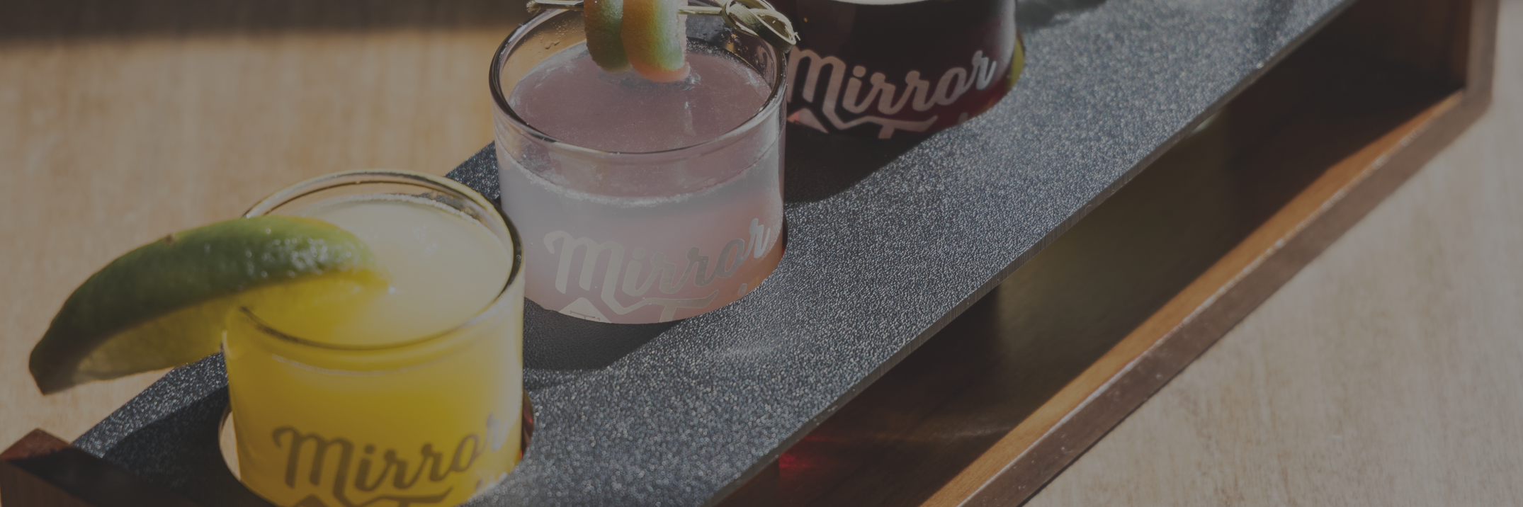 Mixed Drinks Mirror Twin Brewing